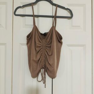 Express cropped top with spaghetti strap Size XS